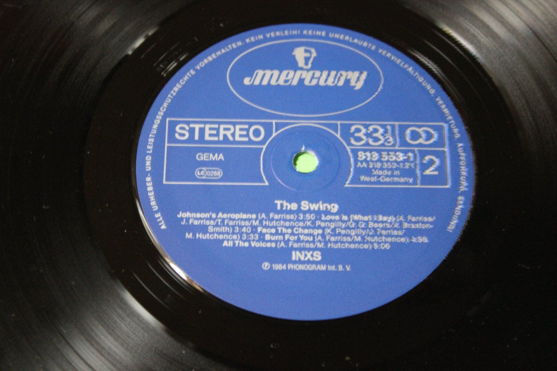 Dischi in vinile: INXS - THE SWING LP Vinyl (12") 1984 – Usato da Tübach venduto da JamesStone 4