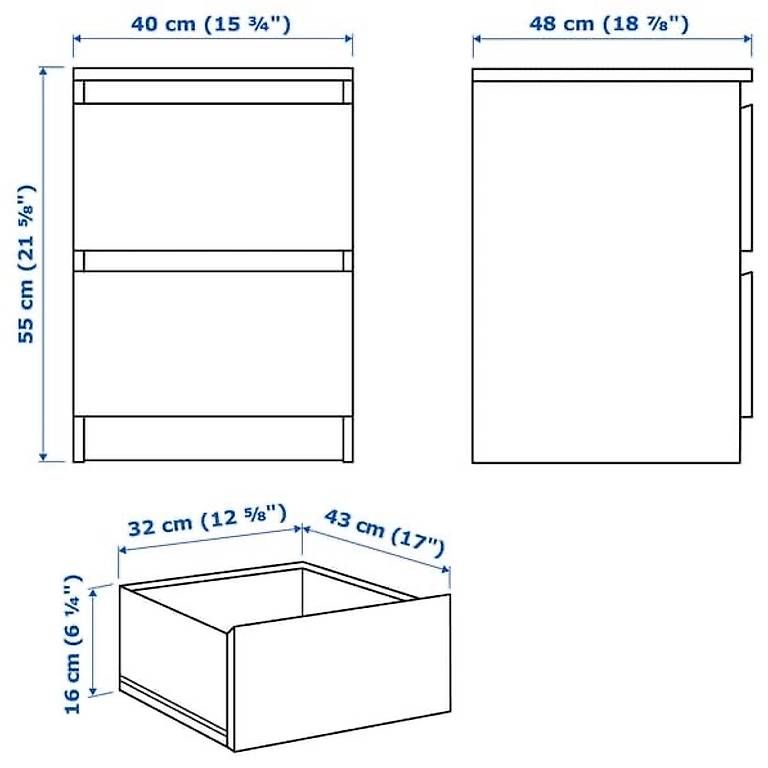Comodini: Nachttisch MALM – Usato da Liebefeld venduto da lau_b68f 3