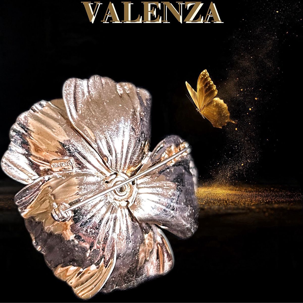Spille & Fermagli: Broche Fleur Vintage VALENZA – Usato da Pont (Veveyse) venduto da pil_k9jp 3