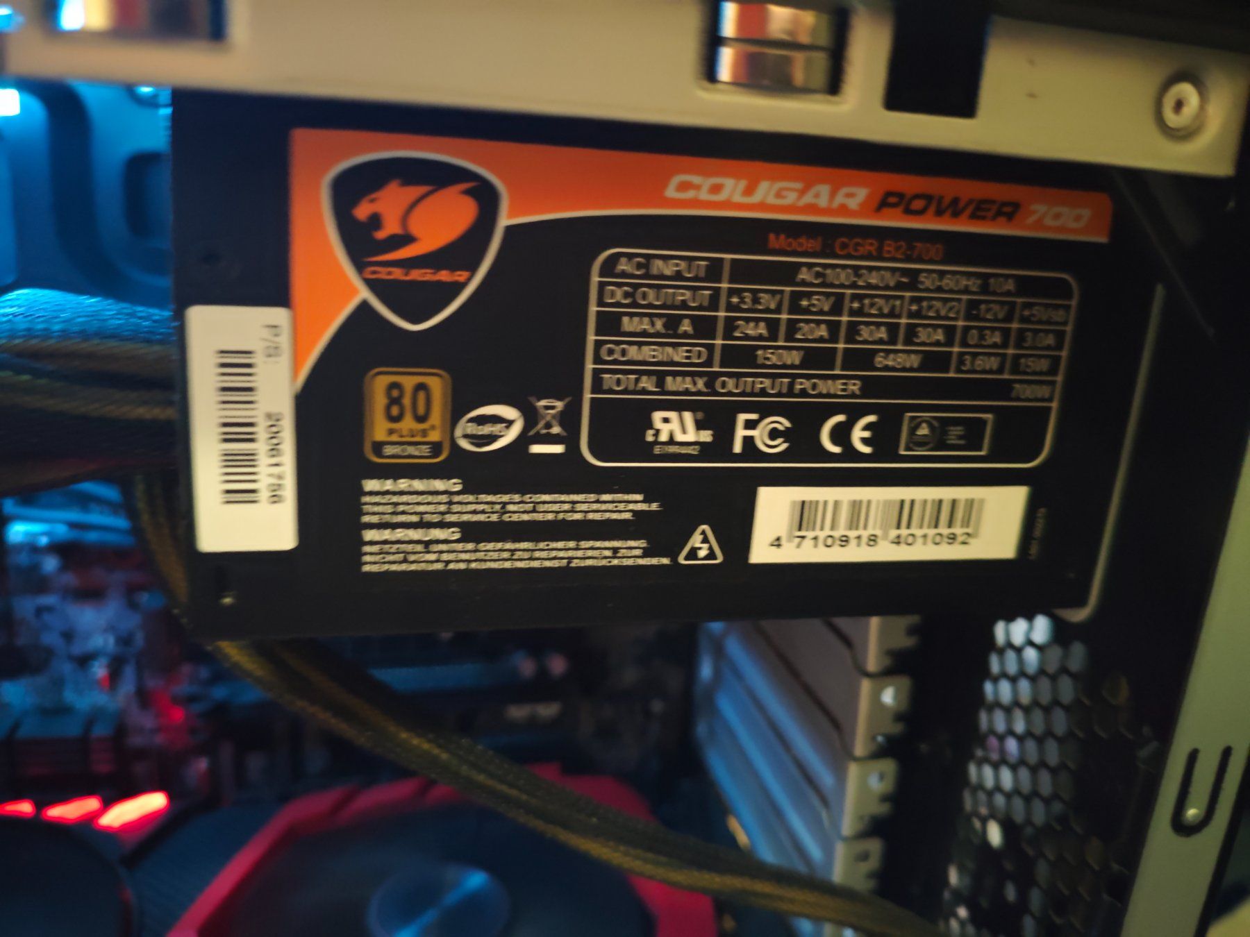 Intel PC: I7 6700K ,16 DDR4. 512 SSD , RX 580 – Usato da Dübendorf venduto da tho_v2cs 6