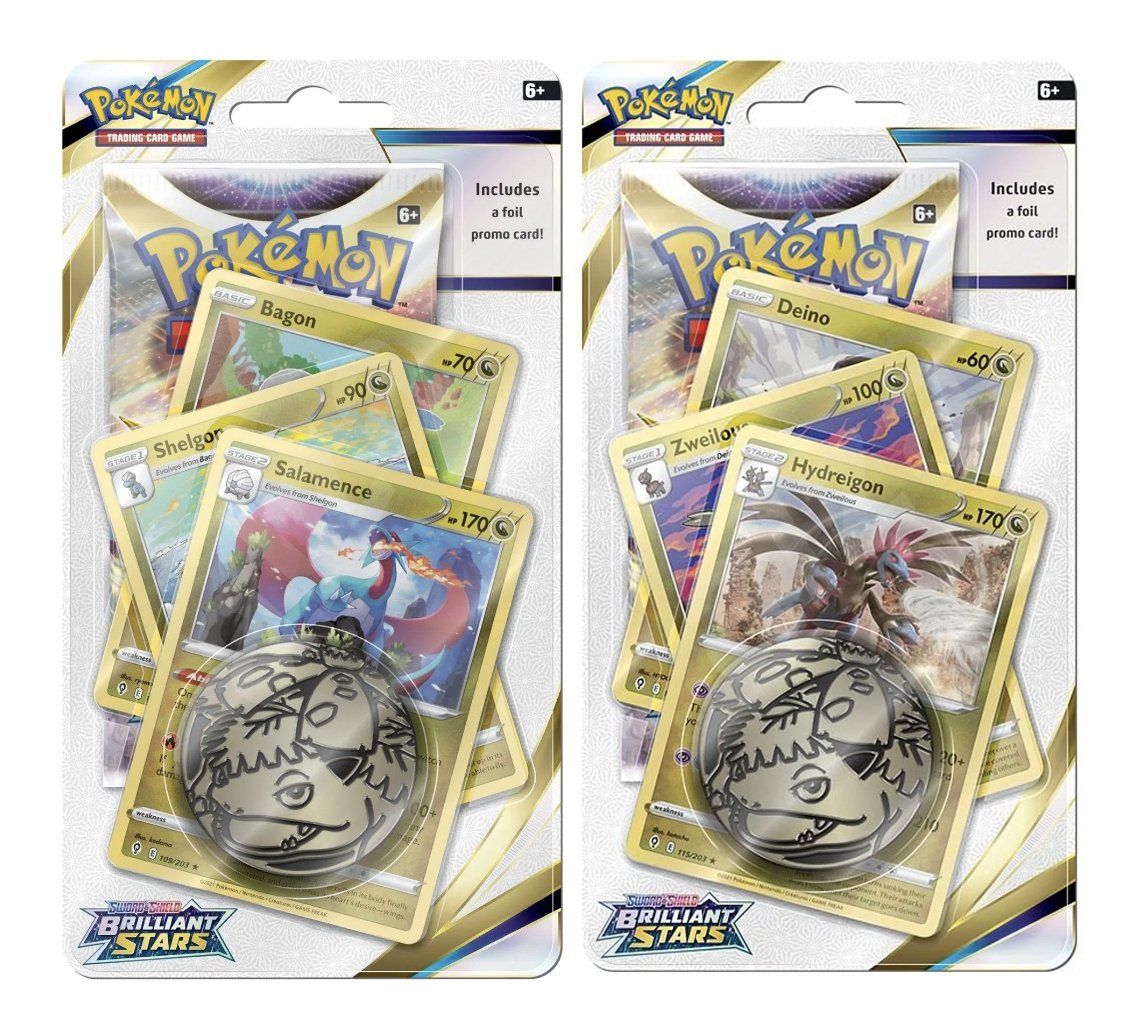 Pokémon SWSH Brilliant Stars 1er Blister Pack (ENG) (Neu und ...
