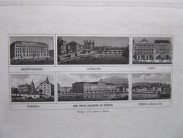 ZÜRICH    STAHLSTICH