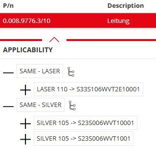 Same Trattori: Hydraulikschlauch Same Silver 0.008.9776.3/10 – Nuovo (secondo la descrizione) da Thalheim AG venduto da Wernli5112 3