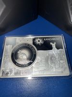 Münze Republik Tchad Känguru 1000 Francs CFA Silber 999