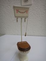 Puppenhauszubehör, Hoch-WC Bodo Hennig