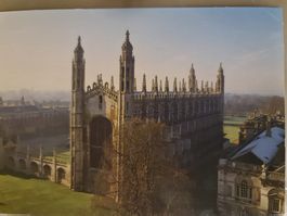 Ansichtsarte Postkarte Cambridge King's College, England