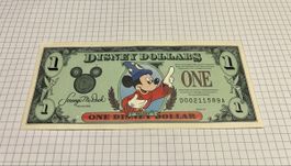 Disney Dollar (1997) 25-jähriges Jubiläum Disney World