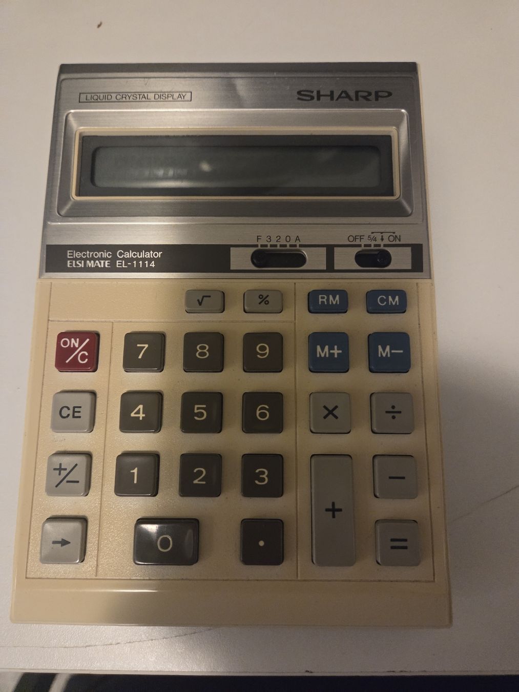 Sharp Calculatrices: Sharp EL-1114 Elsi Mate Rechner - Vintage – D'occasion à Flawil par Hamdia12