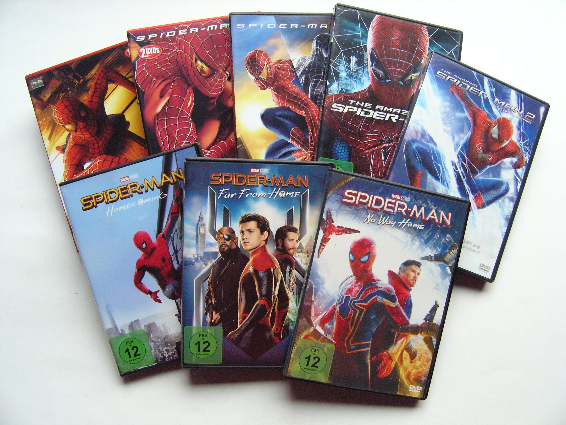Tous les DVDs: SPIDER-MAN complete DVD COLLECTION – D'occasion à Zuzwil SG par vette13 6