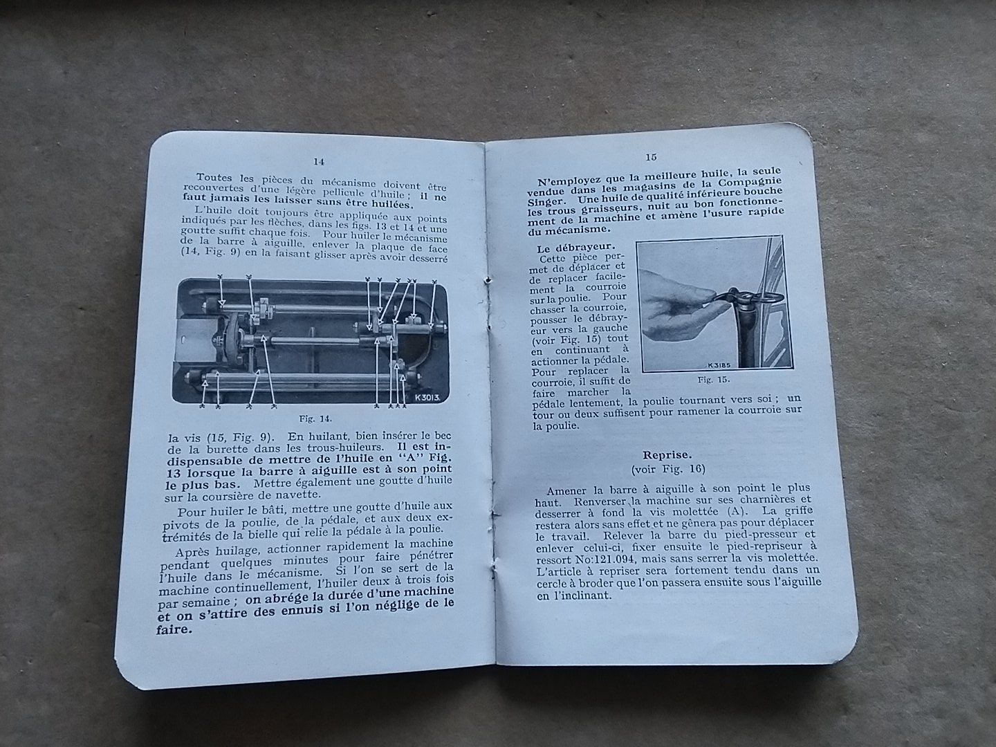 Macchine da cucire: Machine à Coudre Singer No 15K88 Instructions – Usato da Biel/Bienne venduto da taki25 2