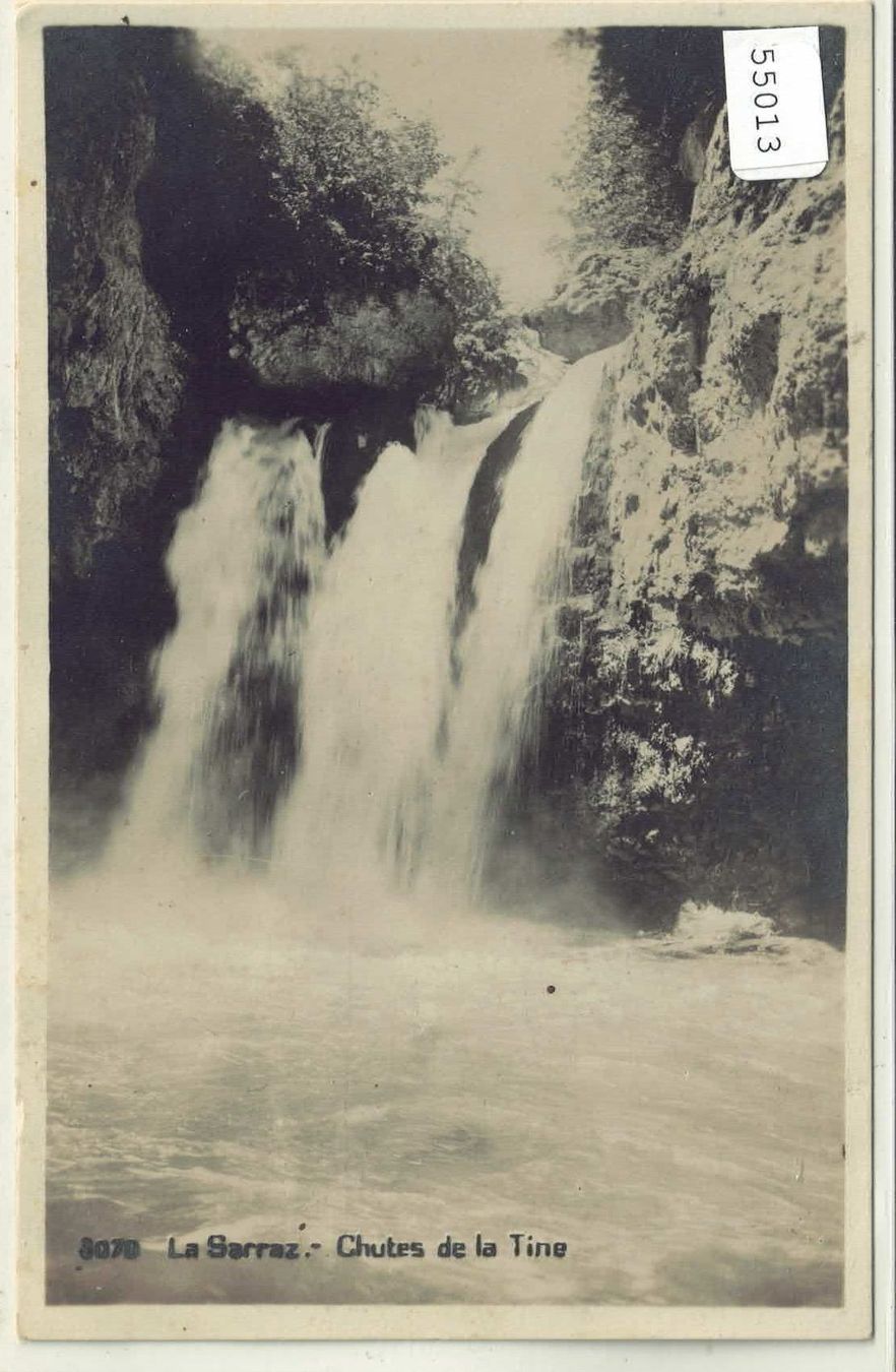 Cartoline postali: La Sarraz - Chutes de la Tine – Usato da Ettingen venduto da Kartenplanet