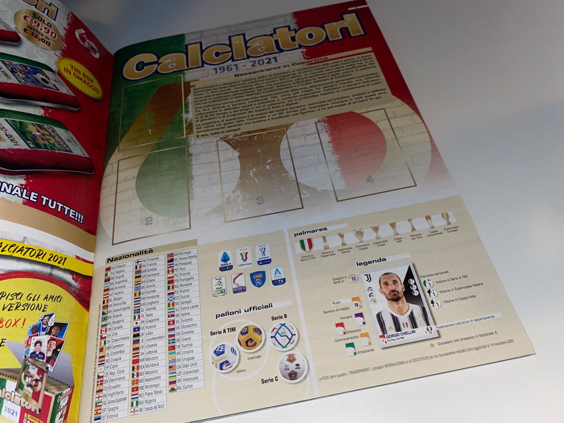 Panini Album: Panini Leeralbum Calciatori 2021 – Usato da Hergiswil LU venduto da FcMalkov 1