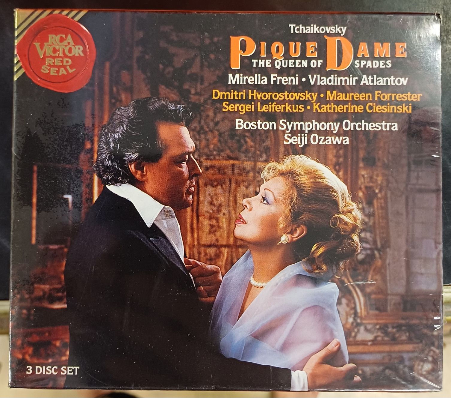 CD: Tchaikovsky Pique Dame 3 CD's – Nuovo e nell'imballaggio originale da Merenschwand venduto da Brockinell