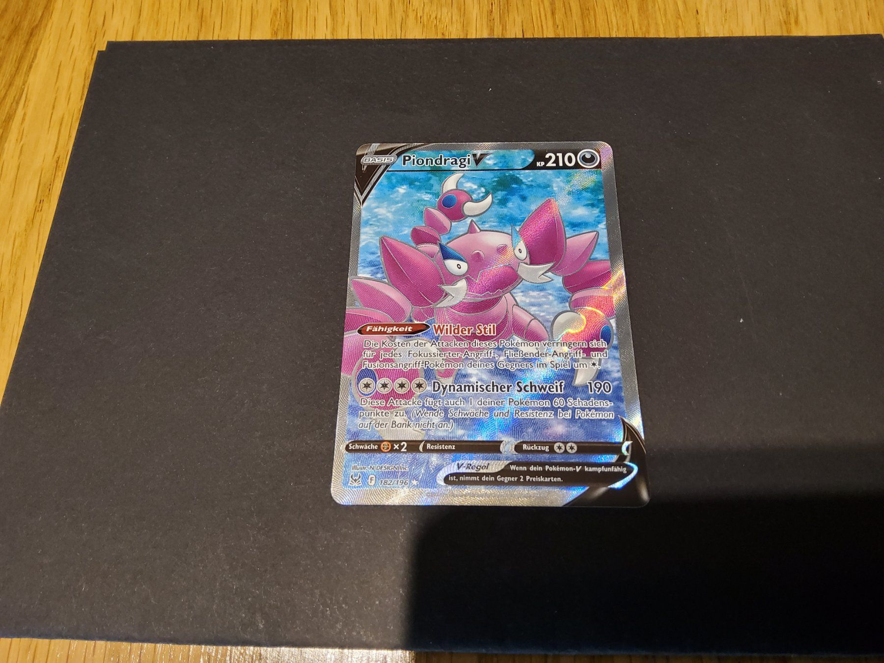 Pokémon Sammelbilder & Trading cards: Pokemon karte Piondragi V – Neu (gemäss Beschreibung) aus Müllheim Dorf von Randy026 1