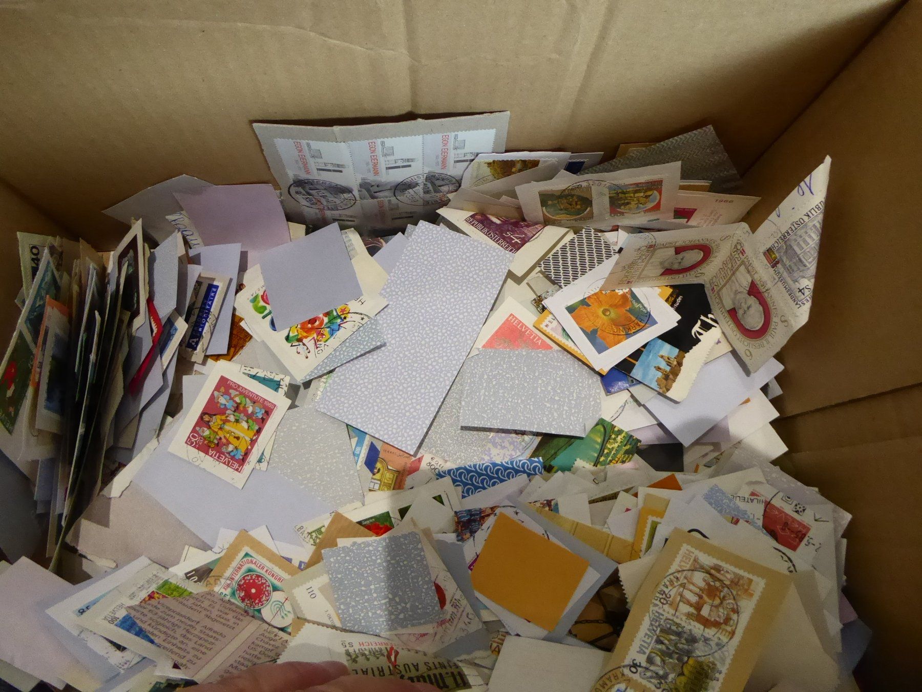 Tous les timbres: Kiste Briefabschnitte – D'occasion à Rothrist par swisstools 4