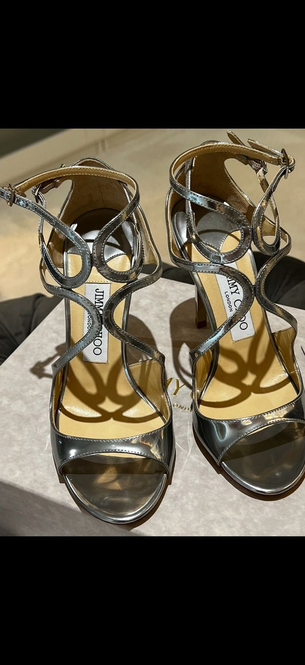 Jimmy Choo Scarpe da donna: Jimmy Choo Silver Lance 37 NEU – Nuovo e nell'imballaggio originale da Dübendorf venduto da AlexF_8nhl 1