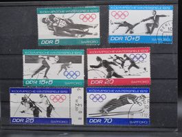 DDR 1971 Olympische Winterspiele gest.