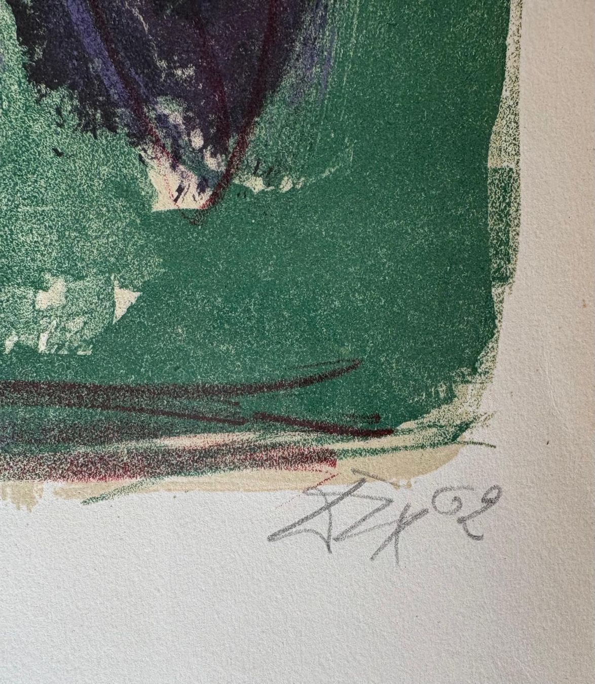 Grafica & Litografie: Otto Dix I.N.R.I.  Farblihographie 1962 – Usato da Riehen venduto da twentymodern 4