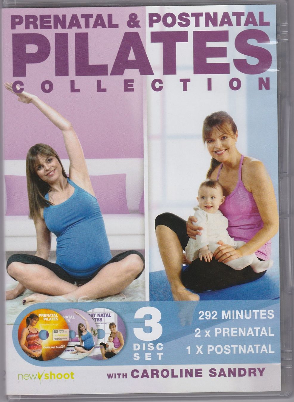 Tutti i DVDs: DVD: 3 DISC SET - Prenatal & Postnatal Pilates Collection – Usato da Witterswil venduto da Timmytiger