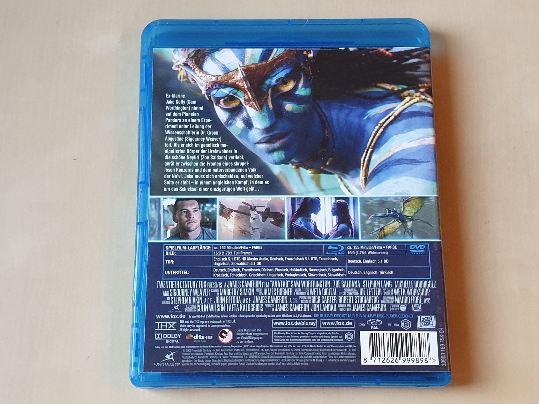 Alle DVDs: Avatar Blu-Ray + DVD – Gebraucht aus Stansstad von collectorsshop 1