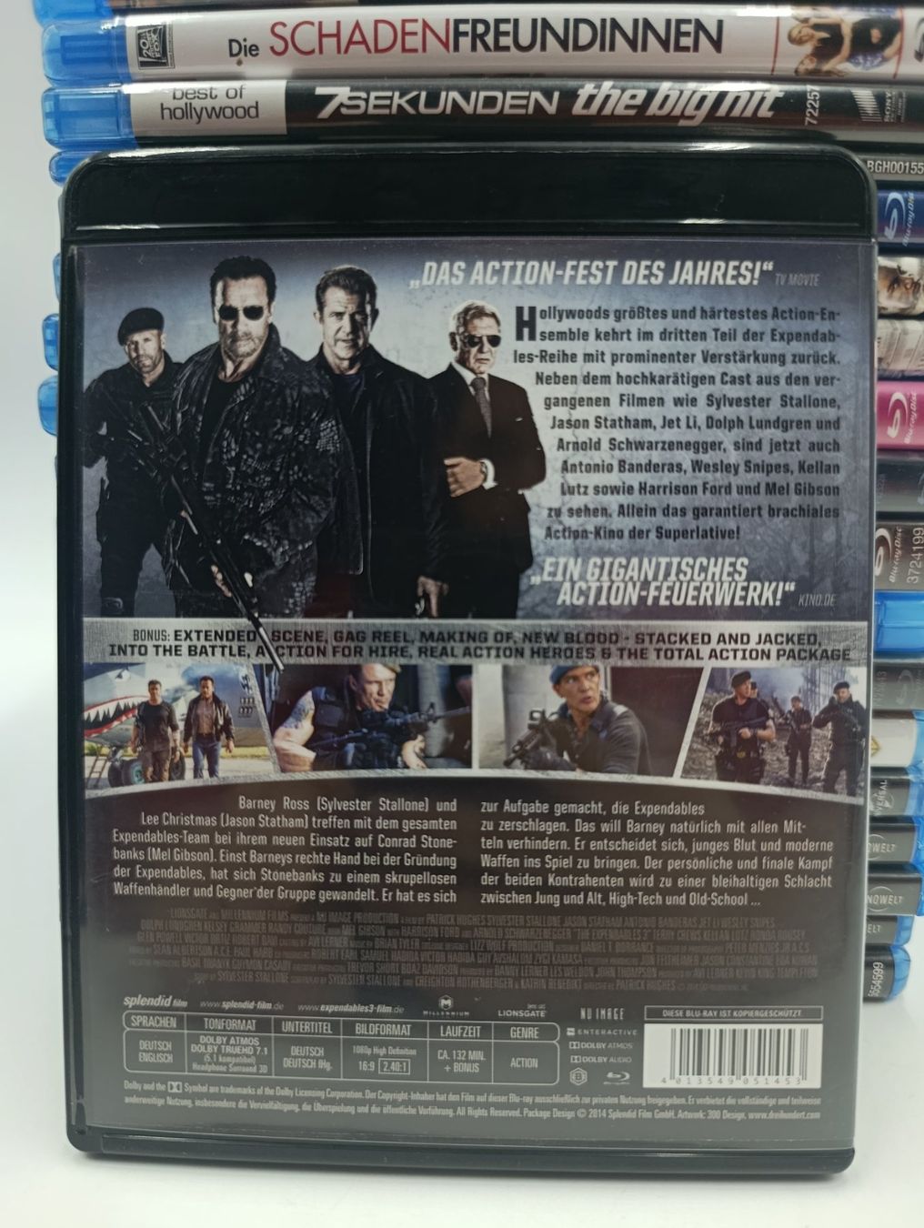 Tutti i DVDs: The Expendables 3 Blu Ray DVD – Usato da Wil SG venduto da Donaldus 1