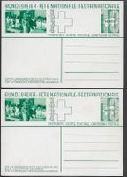 1934 zwei BILD-BF Karten 59+60d ungebraucht Top ab 1.-