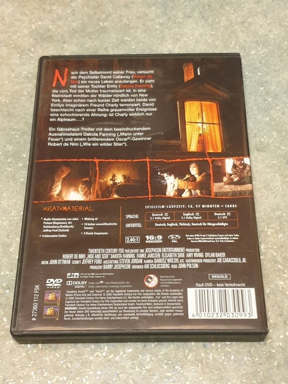Tutti i DVDs: Hide and Seek – Usato da Rothenthurm venduto da Lord-Ren 1