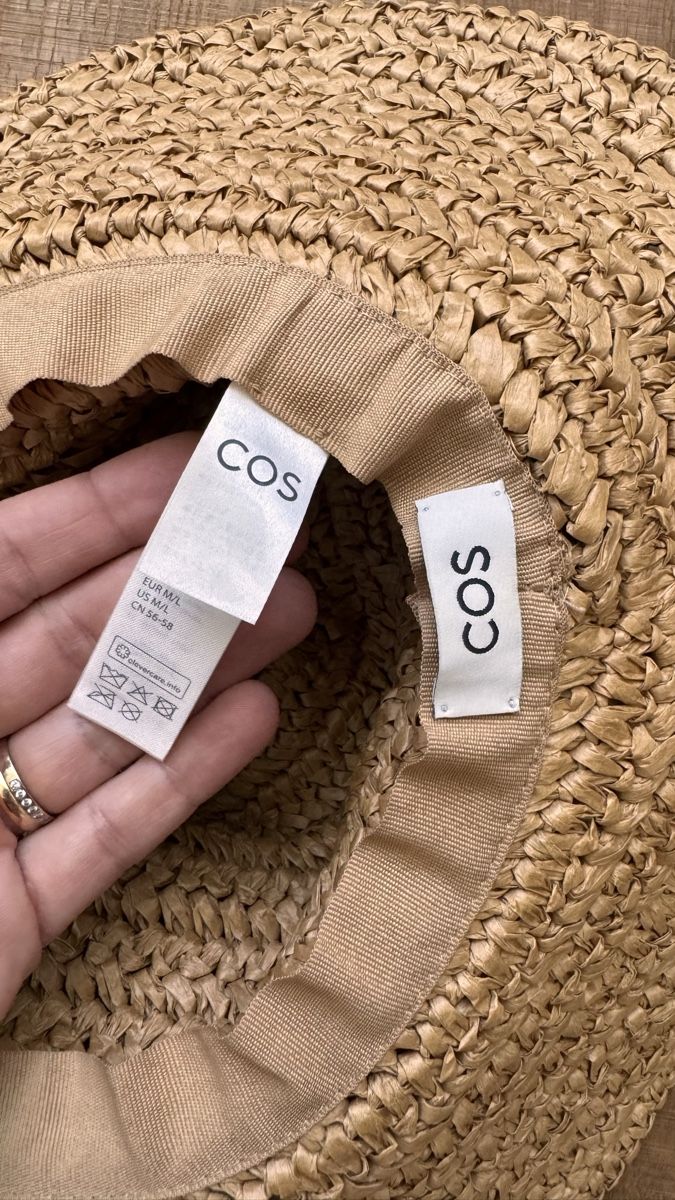 Copricapi, berretti & cappellini: COS Straw Hat, Size M/L, Beige, Summer Accessory👒 – Usato da Horw venduto da anamaria.marin 4