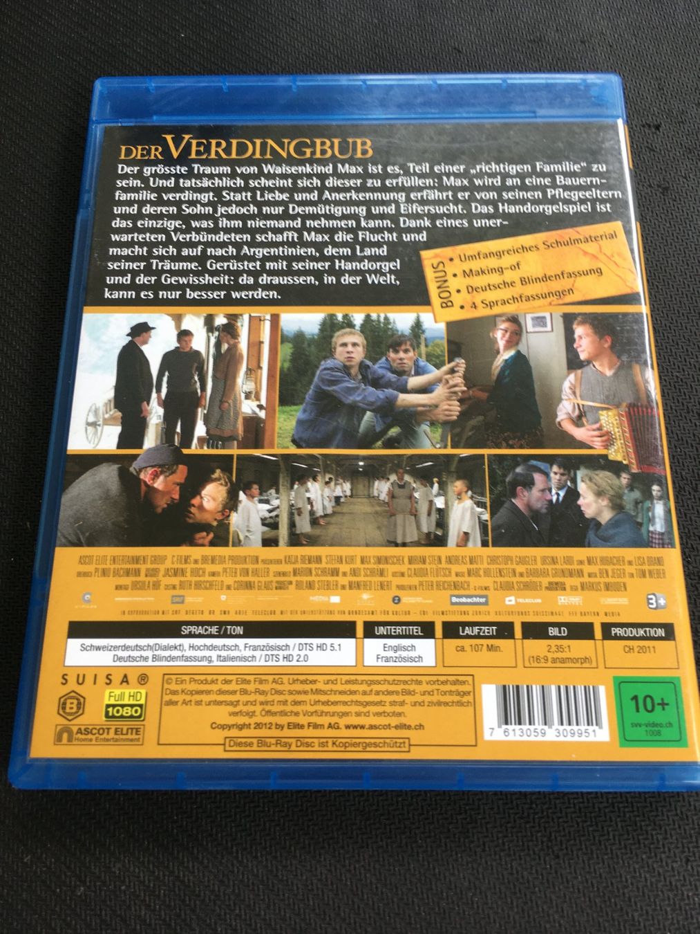 Alle DVDs: Der Verdingbub [Blu-ray] – Gebraucht aus St.Gallen von MedienJoe 1