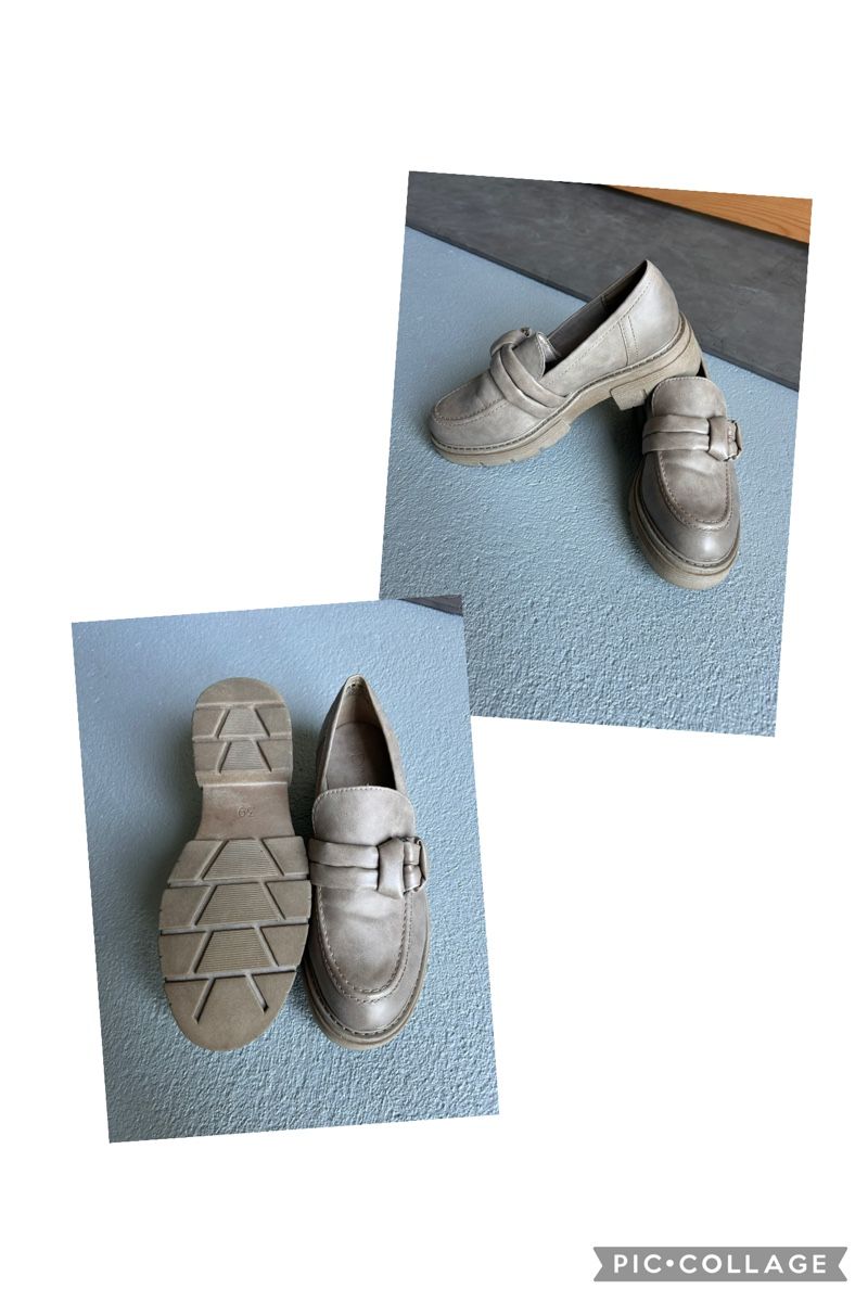 Scarpe da donna: Halbschuhe / Slipper / Loafer Marco Tozzi Gr. 39, beige – Nuovo (secondo la descrizione) da Riken AG venduto da TT2007 2