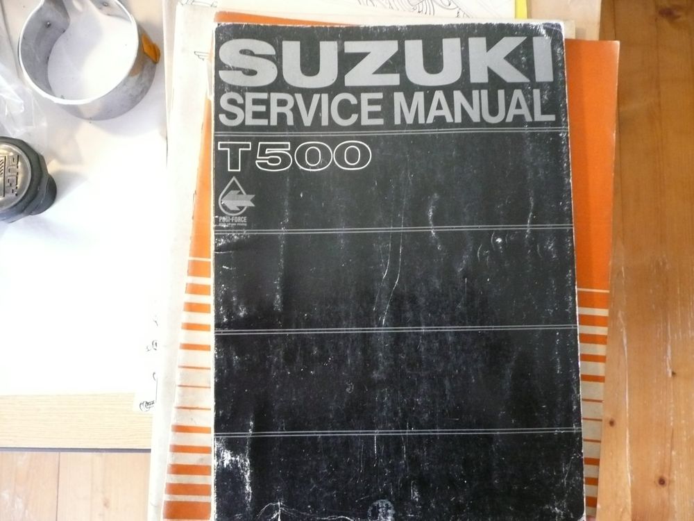 Manuel D'atelier Suzuki Hors-bord - Données Techniques Modèles 1994 DT - Anglais