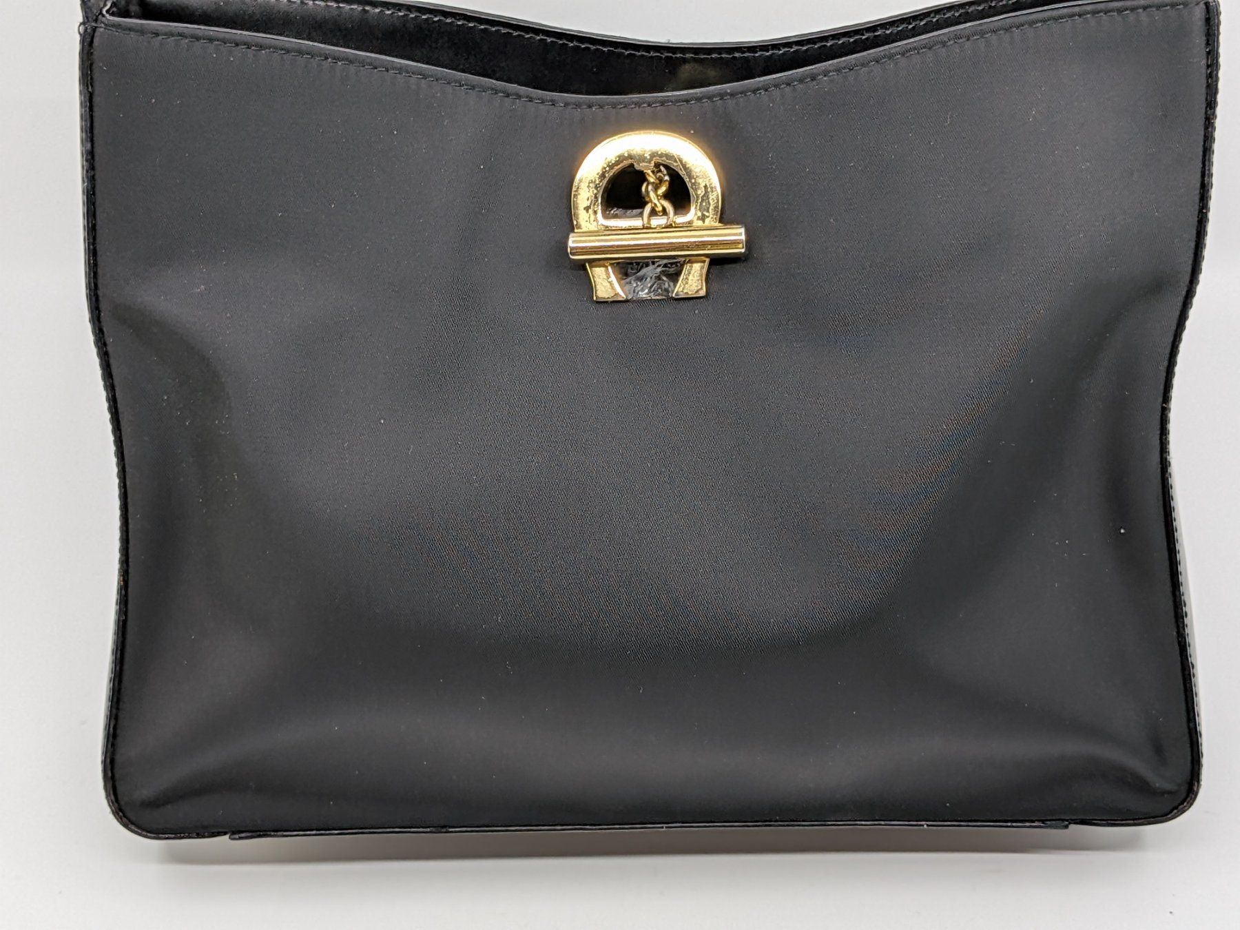 Aigner Borse da donna: Aigner Tasche Handtasche Abendtasche Leder & Nylon – Usato da Emmen venduto da magelan