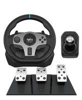 Lenkrad mit Pedalen & Schalthebel (PC/PS/Xbox)