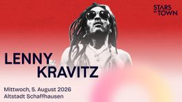 1 Original Ticket Lenny Kravitz, Mittwoch 5.8. Stars in Town