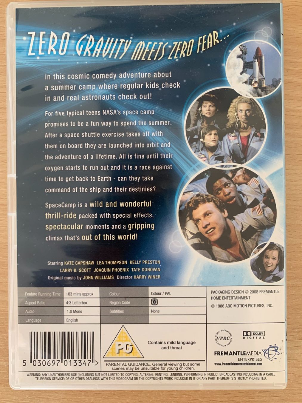 Tutti i DVDs: SpaceCamp (Rarität) – Usato da Zürich venduto da recordman01 1