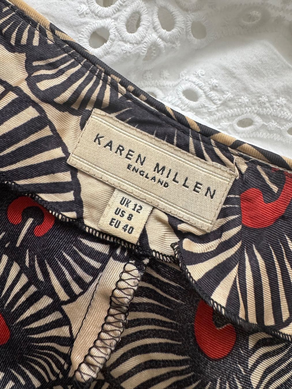 Karen Millen Vestiti: Karen Millen Seidenkleid – Usato da Obfelden venduto da cesarina10 6