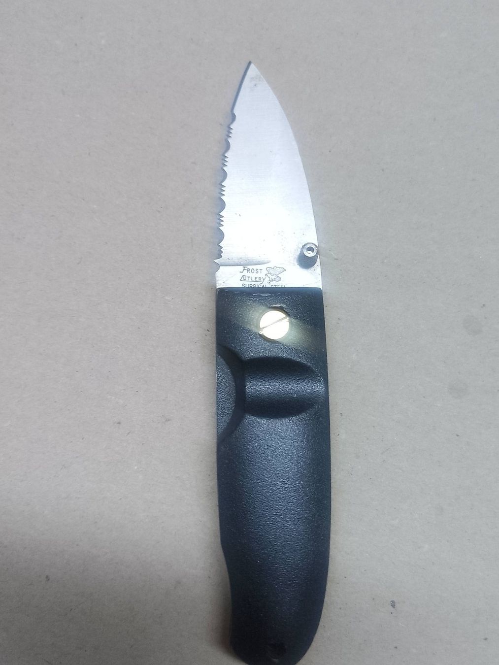 Taschenmesser: Messer - "Frost Cutlery - surgical steel" – Neu (gemäss Beschreibung) aus Sorengo von 74in 2