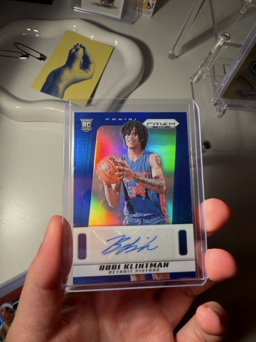 Panini Sammelbilder & Trading cards: Bobi Klintmann Autogramm, Panini Deca 2024-25, NBA, Pistons – Neu (gemäss Beschreibung) aus Allschwil von lakerscollectorch