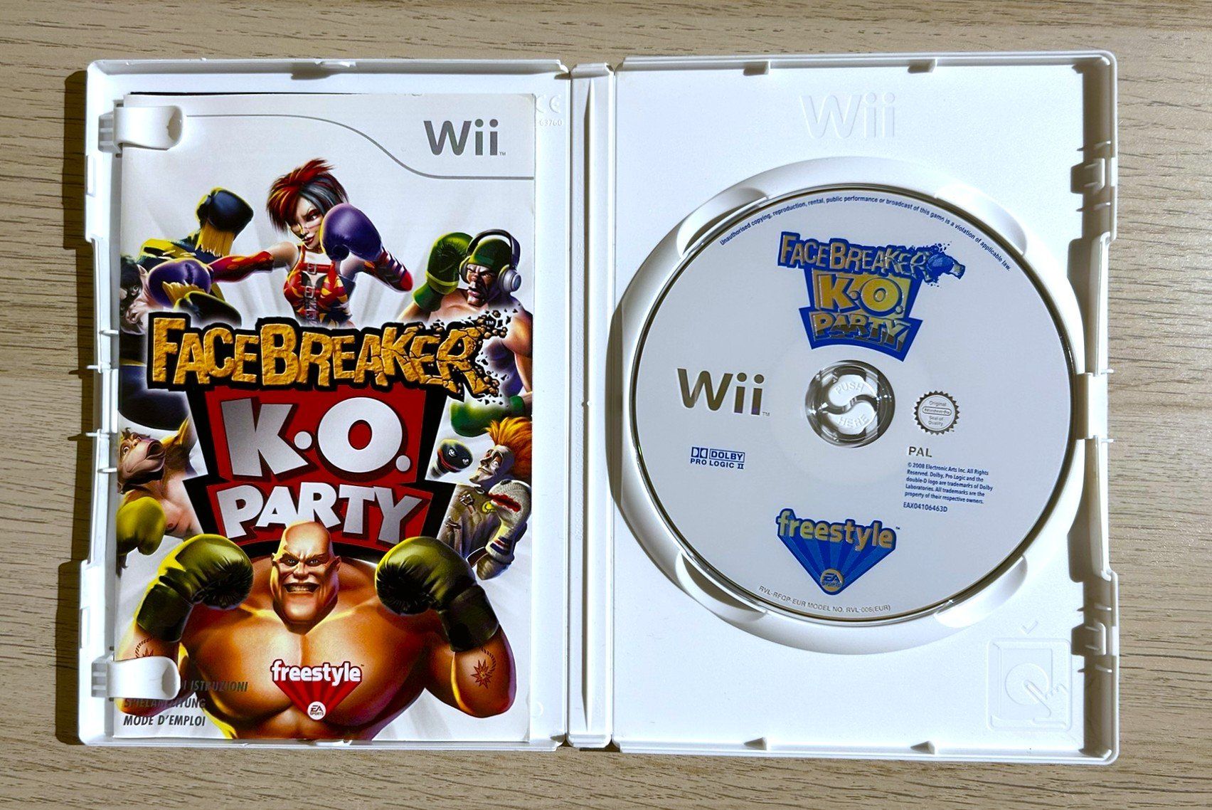 Nintendo Giochi: Facebreaker K.O. Party Nintendo Wii – Usato da St. Gallen venduto da Alpine.Arcade 2