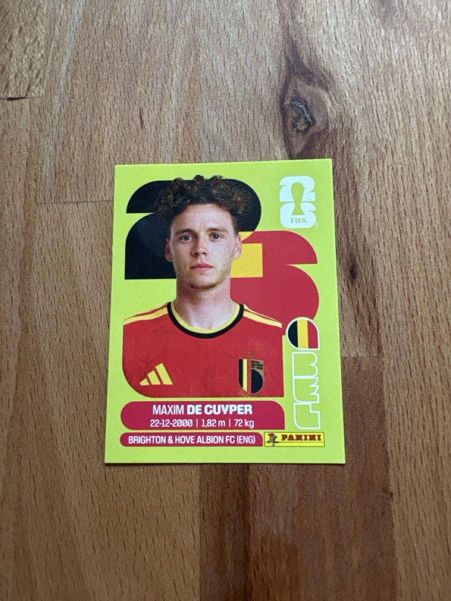 Panini Cartes à collectionner: Panini Sticker BEL 7 – Neuf (Voir description) à Hirschthal par Heimo8