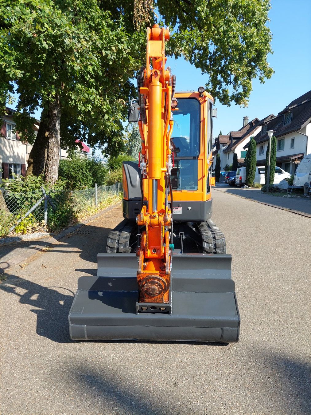 Doosan Bagger: Bagger Doosan DX27Z mit Powertilt – Gebraucht aus Grüningen von Hanix-36 3