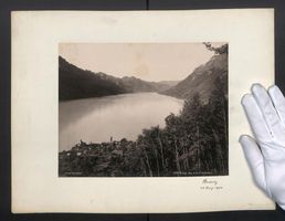 Fotografie Brienz, Teilansicht des Ortes