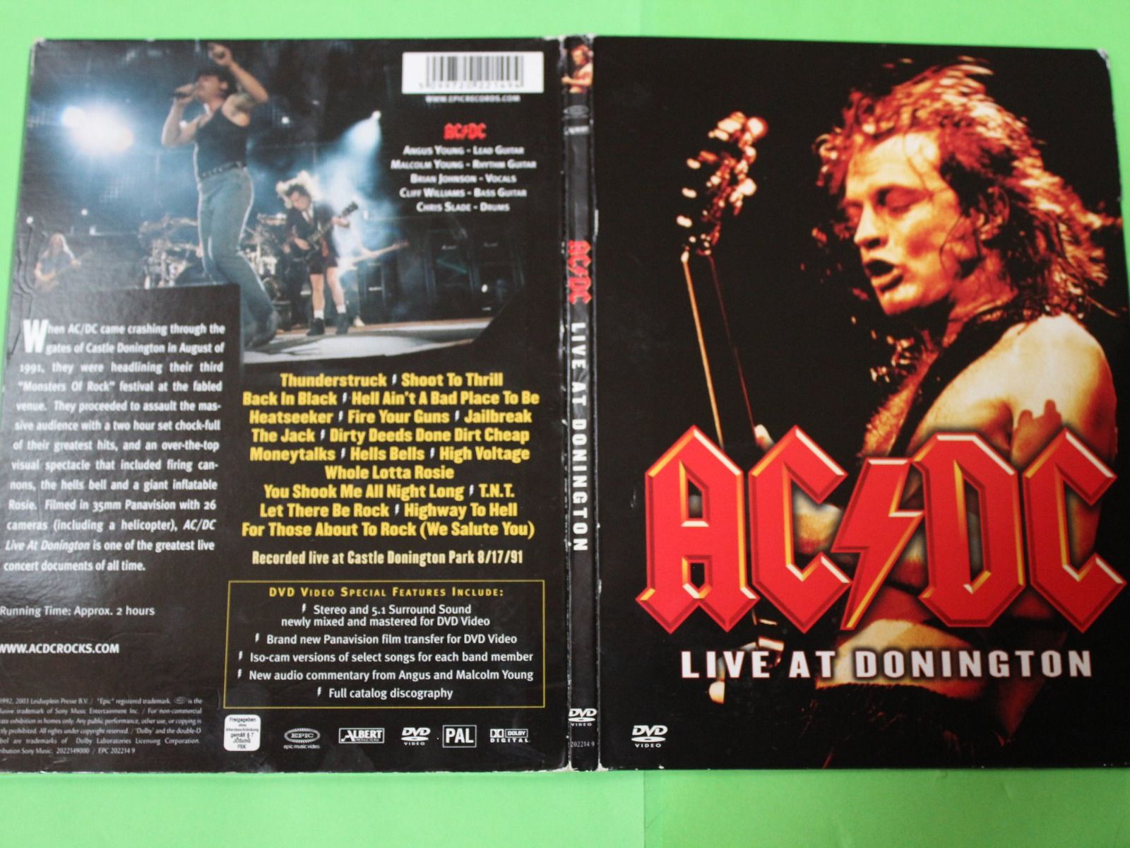 Tutti i DVDs: AC/DC - Live at Donington DVD – Usato da Tübach venduto da JamesStone 8