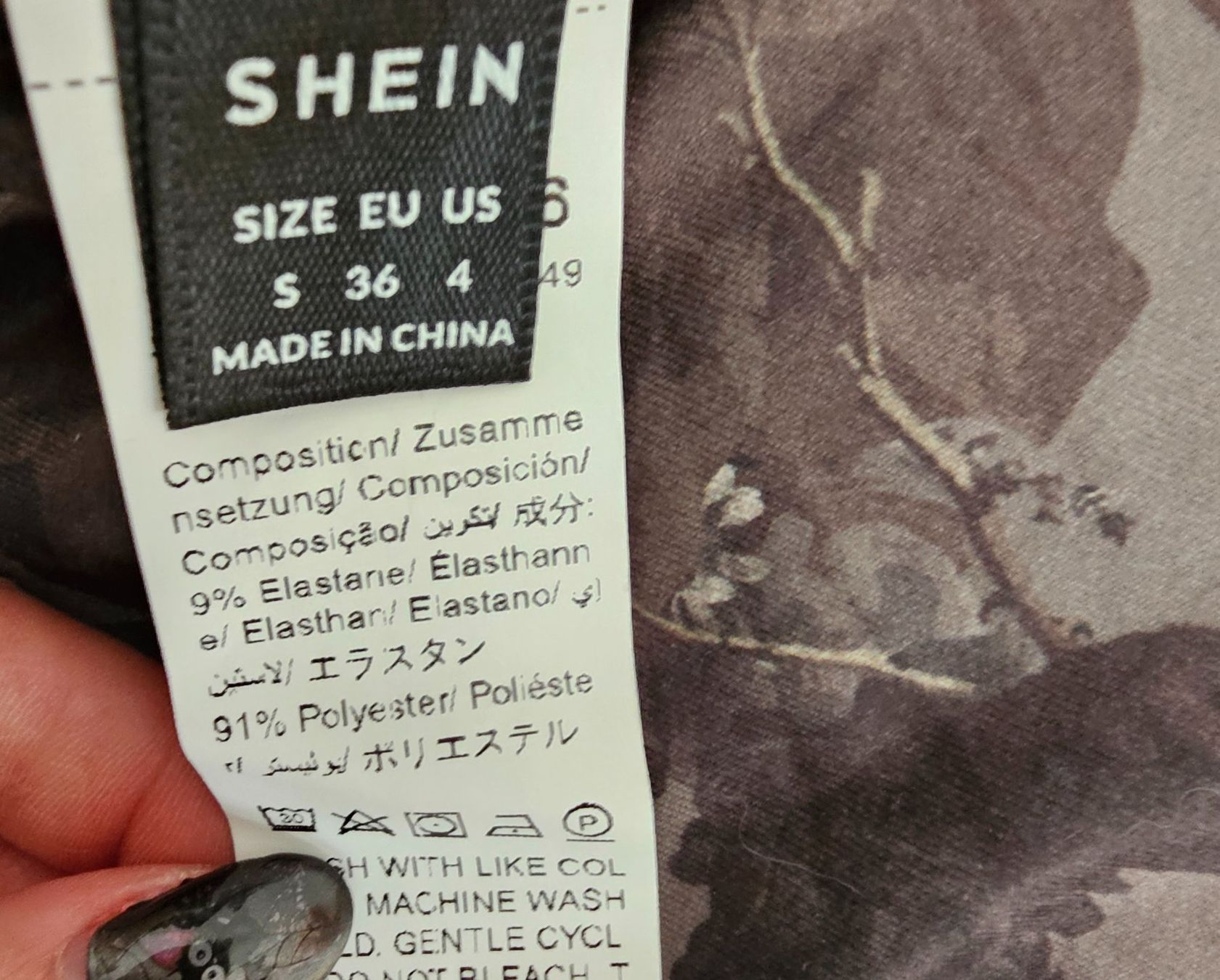 Shein Vestiti: geblümtes Sommer Kleid Gr. S geblümt – Usato da Füllinsdorf venduto da Sunnebliemli7 4
