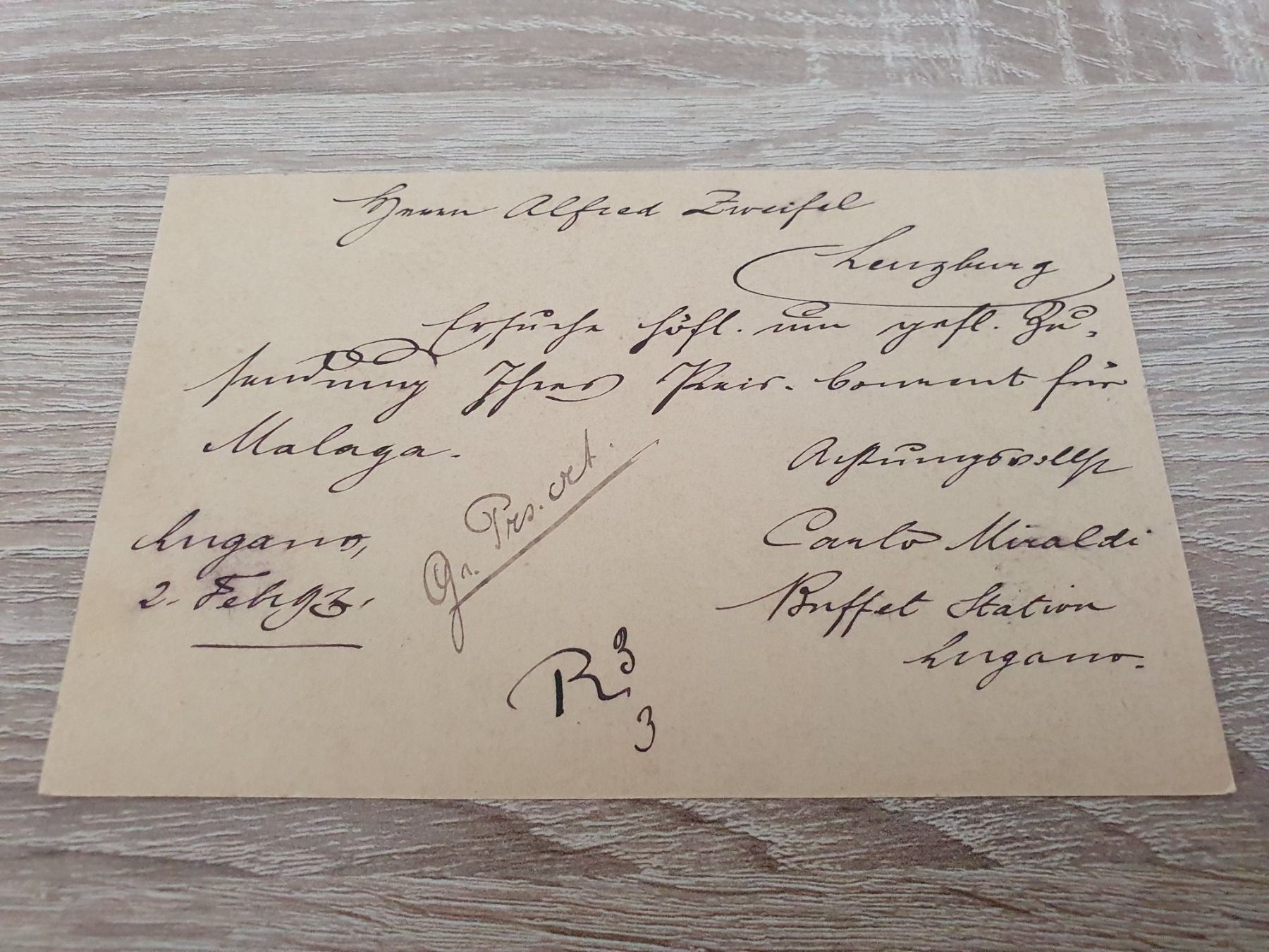 Tutti i francobolli: Postkarten Ganzsache Lugano – Usato da Balgach venduto da SIMEON27 1