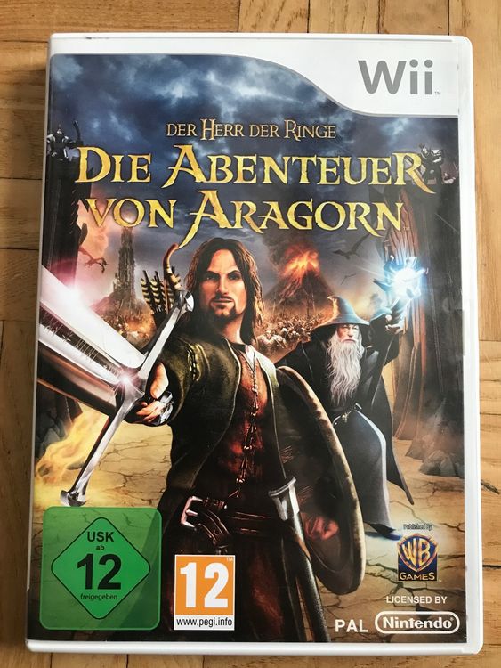 Der Herr Der Ringe Die Abenteuer von Aragorn Wii Kaufen auf Ricardo