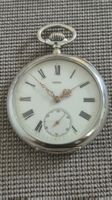 Omega Taschenuhr 52.2 mm, Silber 800