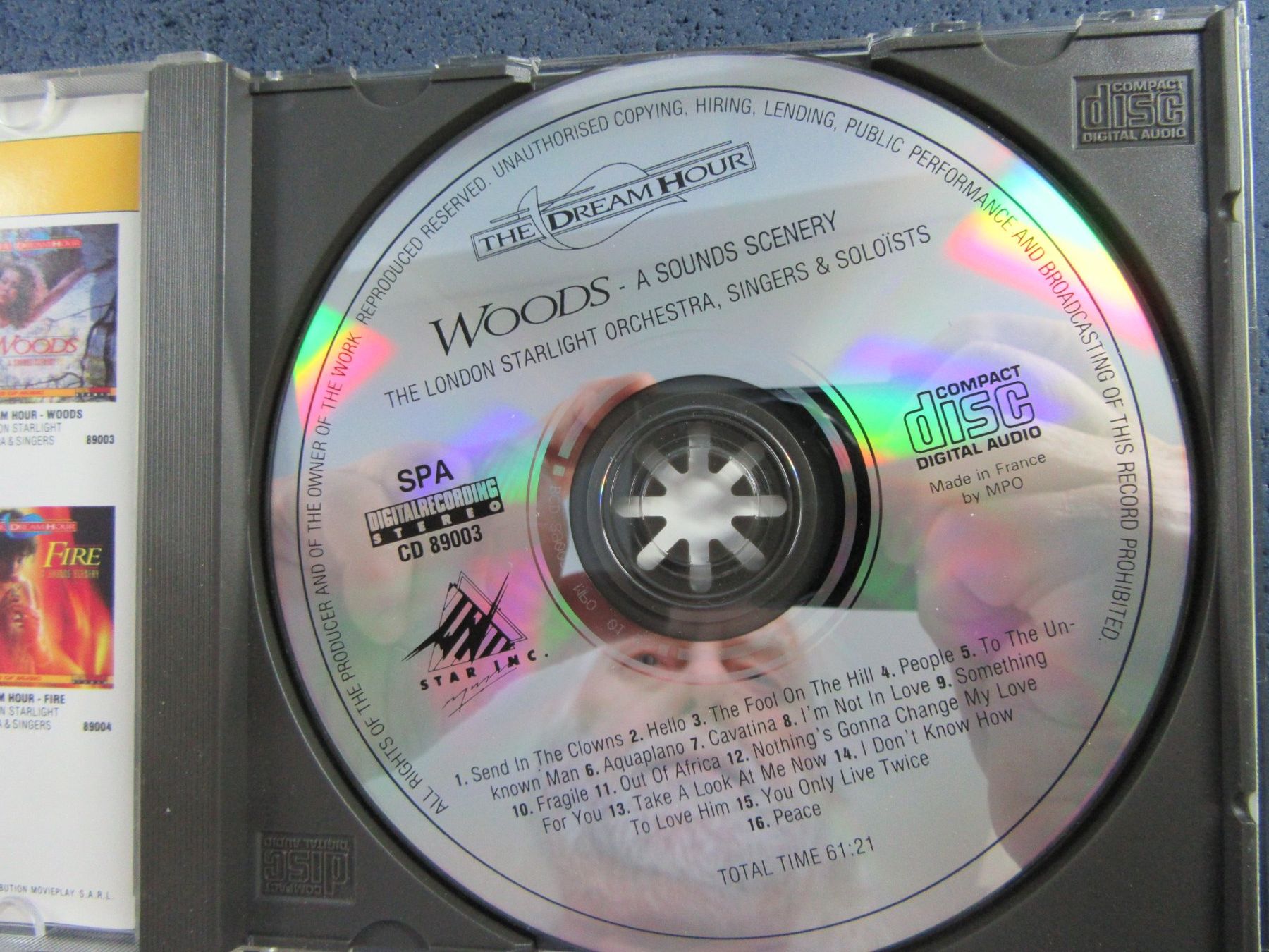 CD: THE DREAM HOUR CD WOODS A SOUNDS SCENERY – Usato da Ettingen venduto da Hausi4711 2