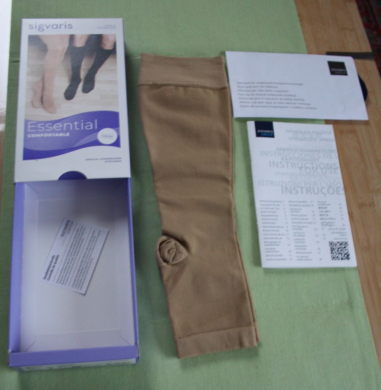 Sigvaris Calze: SIGVARIS Comfortable L Normal NEU – Nuovo e nell'imballaggio originale da Flüelen venduto da Diversicum-Textil 2