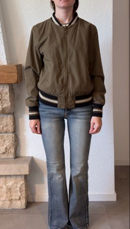 Blonde No.8 Bomber réversible Nena Bird T.36